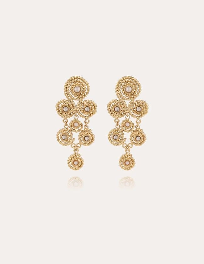 Gas Bijoux mistral small earrings - gold