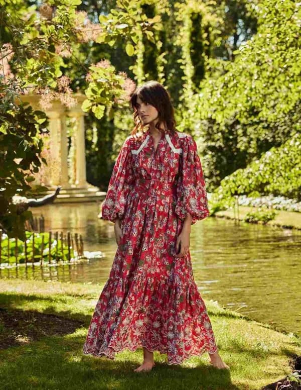 Ladies Autumn Dresses with Sleeves | Feather & Stitch