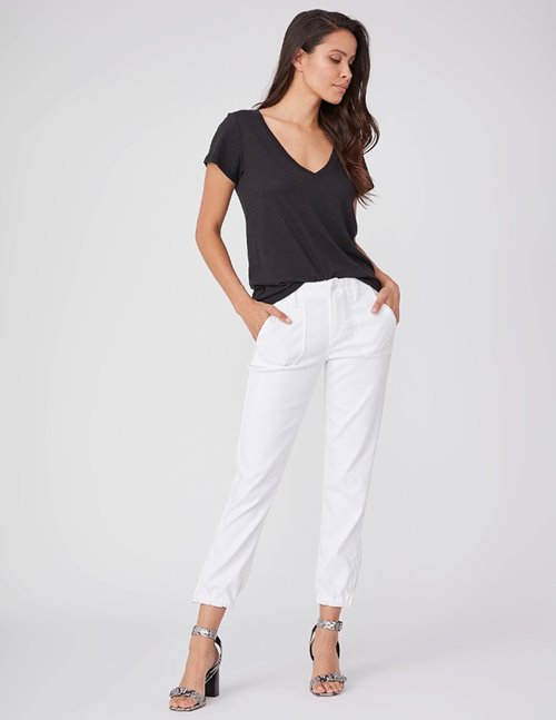 Paige Jeans mayslie jogger - crisp white