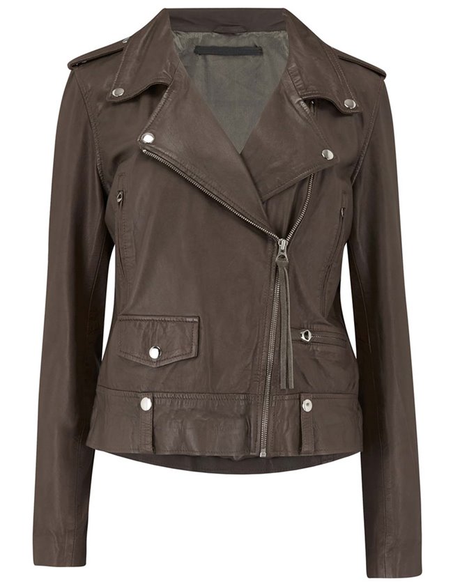 MDK seattle new thin leather jacket - bungee cord