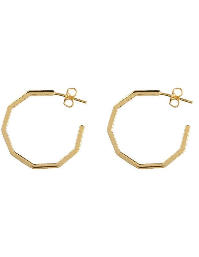 Feeka clarice earrings - gold