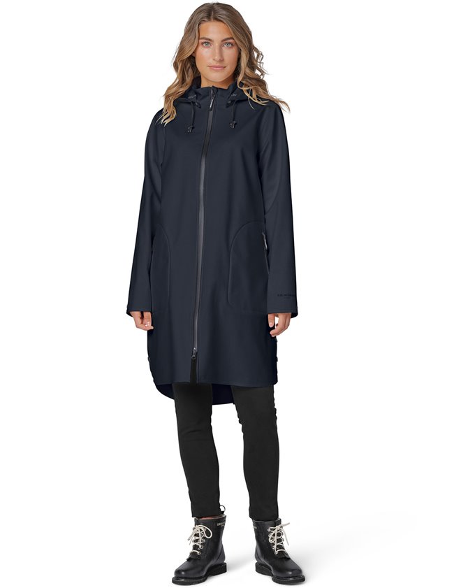 Ilse Jacobsen raincoat heavyweight - dark indigo