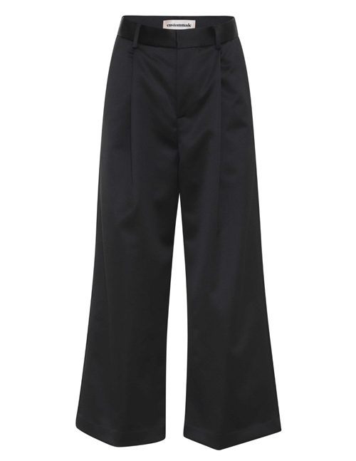 Custommade anelle trousers - anthracite black