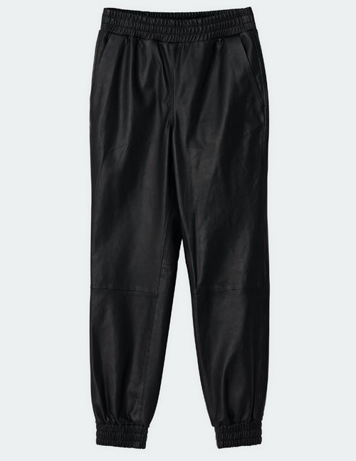 Day Birger et Mikkelsen vincent leather trousers - black