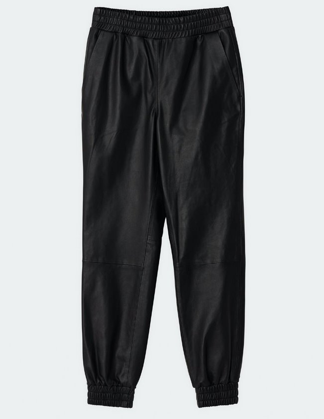 Day Birger et Mikkelsen vincent leather trousers - black