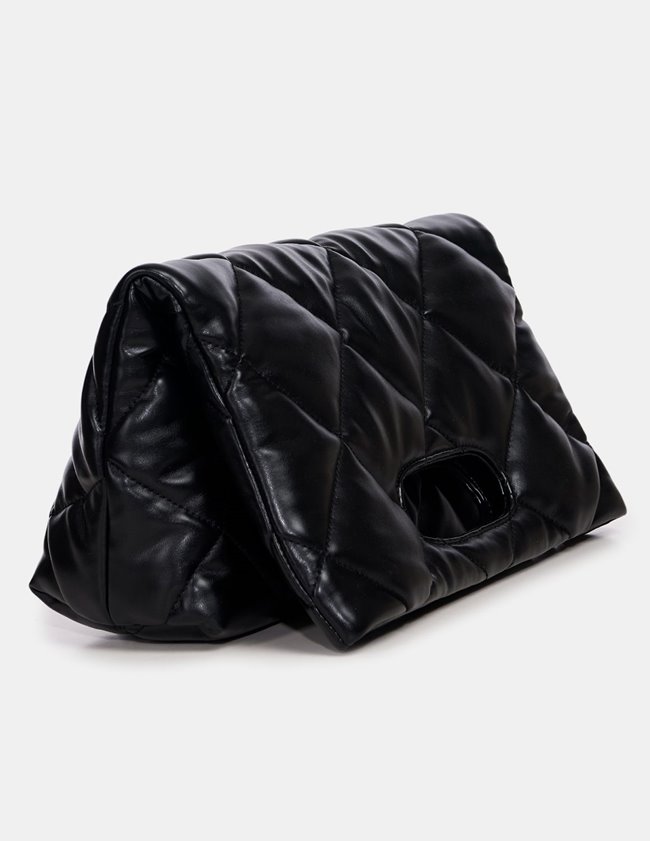 Essentiel Antwerp babette large clutch bag - black