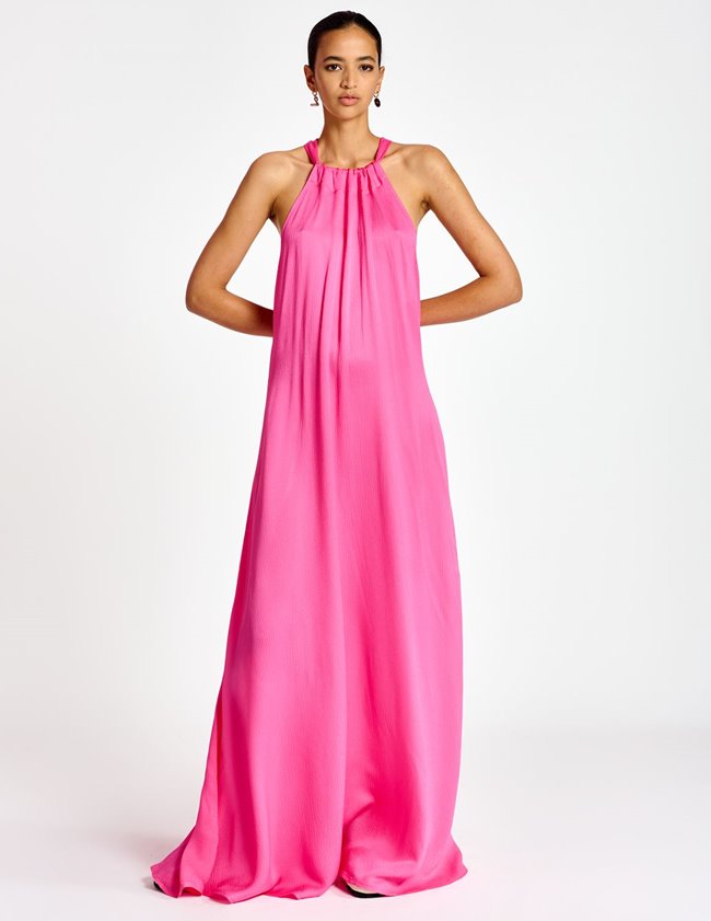 Essentiel Antwerp baxos maxi dress - pink