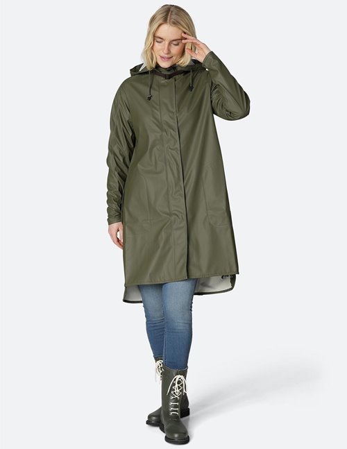 Ilse Jacobsen raincoat - army