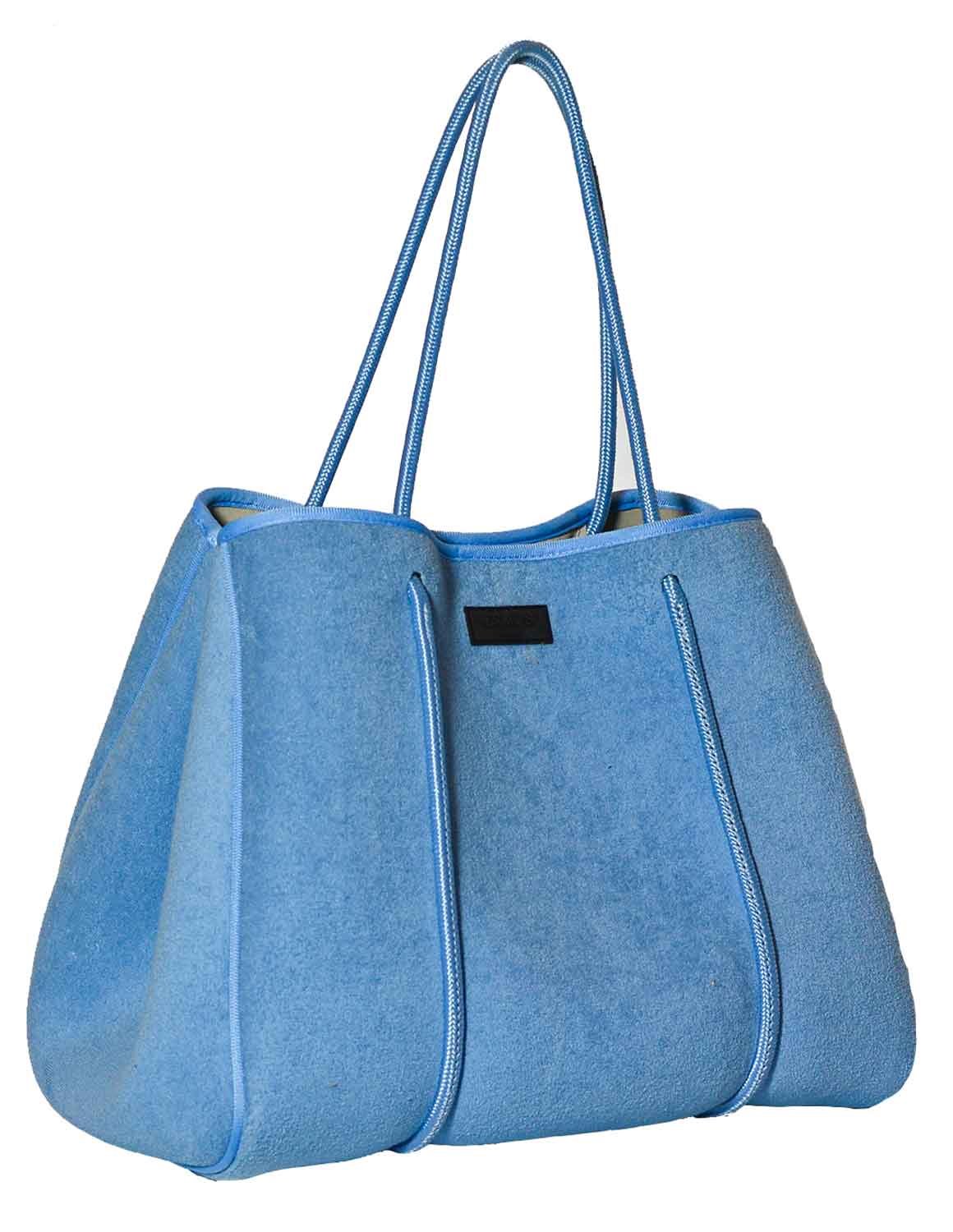 Hermosa London Towelling finish All Rounder bag - blue