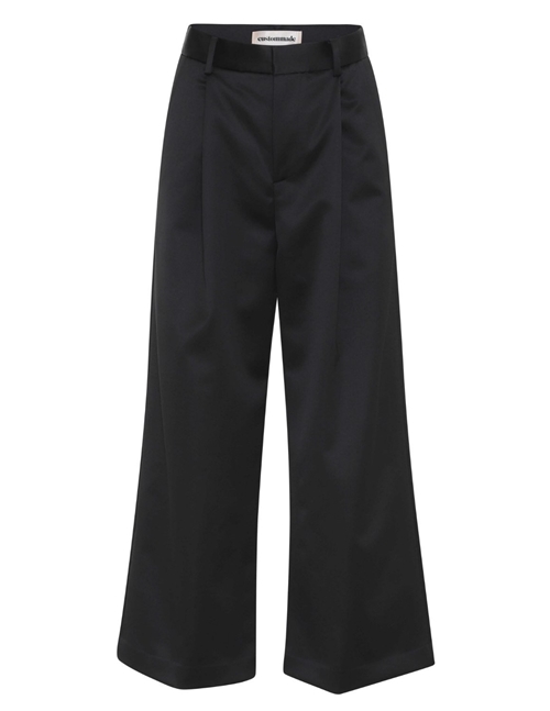 Custommade Anelle trousers - anthracite black
