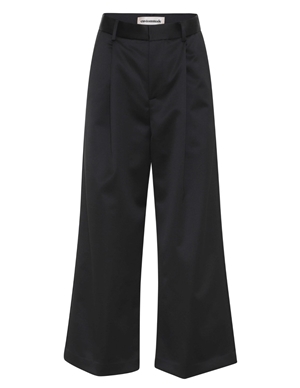 Custommade anelle trousers - anthracite black