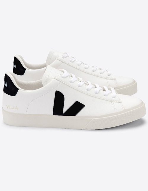 Veja Trainers campo chromefree trainers - white & black
