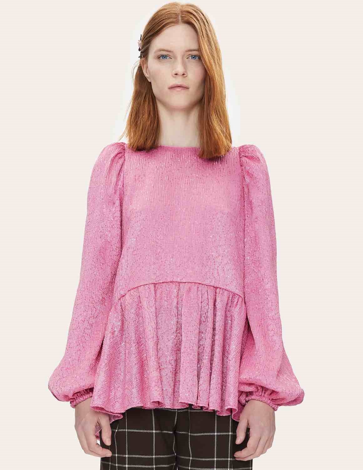 Stine Goya Jenny Top - Dusty Pink