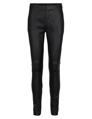 Day Birger et Mikkelsen leah leather trousers - black