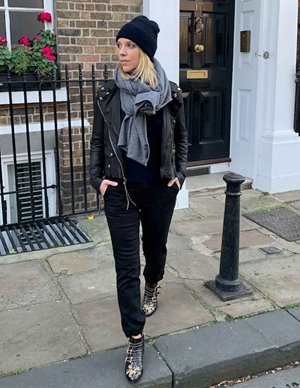 MDK Seattle New Thin Leather Jacket (Black) side