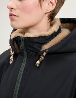 Bellerose hosfo coat - navy side