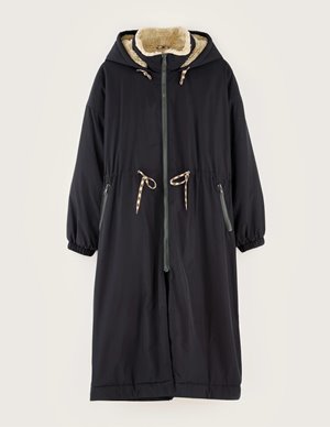 Bellerose hosfo coat - navy back