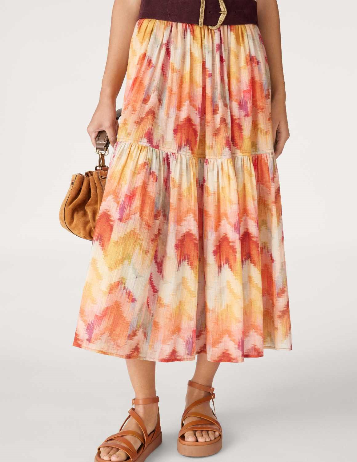 Ba&Sh Axana Dress in Ocre S