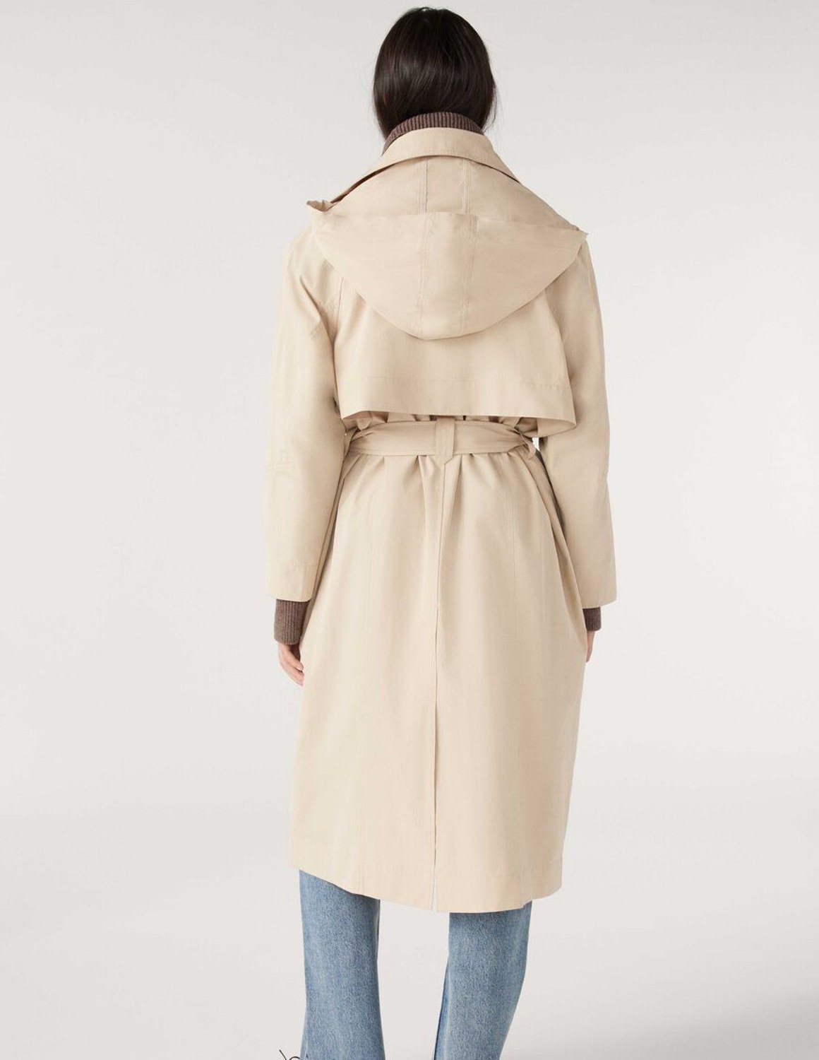 ba&sh Kaan trench coat - beige