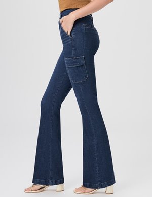 Paige Jeans dion cargo pocket jeans - gracie lou detail