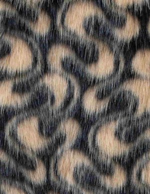 Shrimps Clothing luther coat - black/honey model