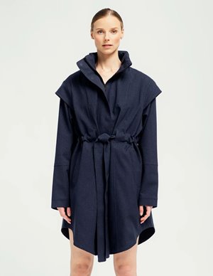 BRGN monsun coat - navy
