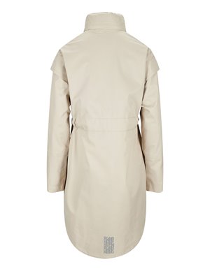 BRGN monsun coat - sand detail