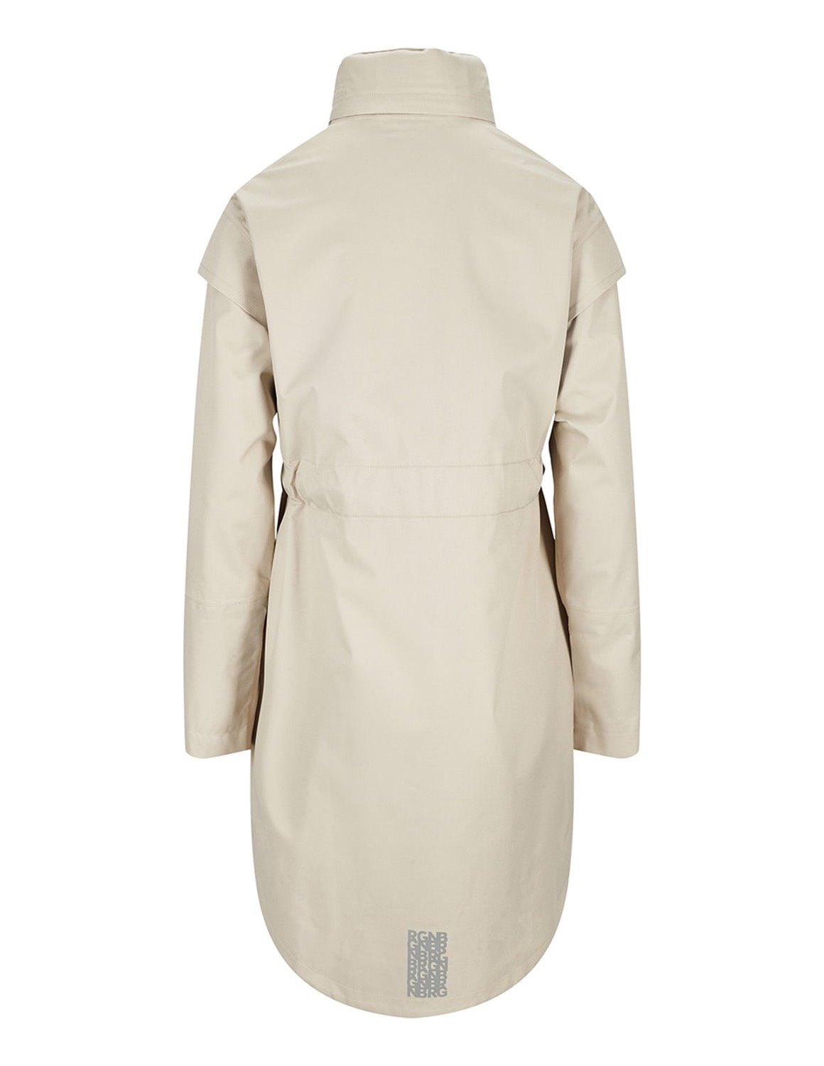 Women's garbo long cheap length waterproof jacket navy