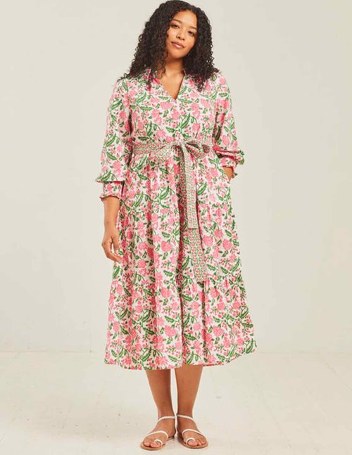 Pink City Prints Dresses | Feather & Stitch
