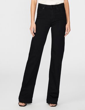 Paige Jeans leenah jeans - black shadow back