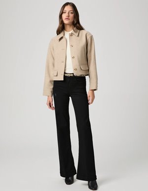 Paige Leenah Jeans Black Shadow
