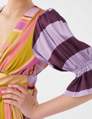 Dea Kudibal aislinn silk dress - combined detail