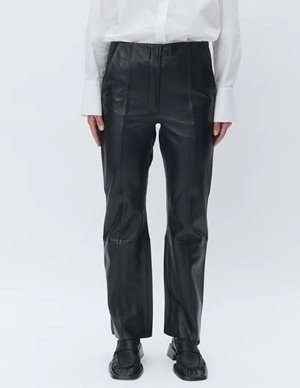 Day Birger et Mikkelsen shiv leather trouser - black side