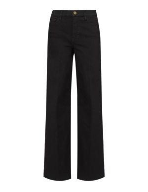 Frame Jeans le slim palazzo jean - black back