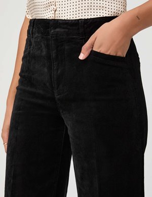 Paige Jeans anessa trouser - black detail