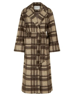 Dea Kudibal clorissadea coat - beaver check back