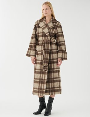 Dea Kudibal clorissadea coat - beaver check side