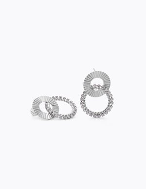Caroline Svedbom gianna earrings - rhodium side