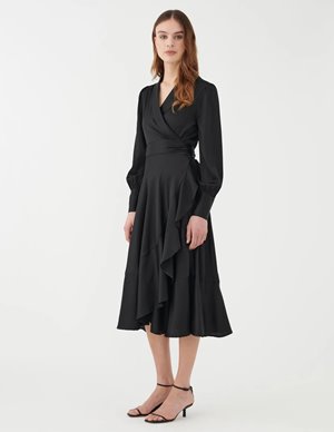 Dea Kudibal vitahdea silk dress - black detail