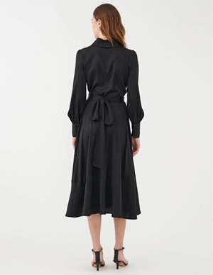 Dea Kudibal vitahdea silk dress - black model