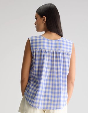 Bellerose halison blouse - check b side