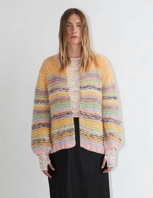 Dawn X Dare gabi multi cardigan - pastel