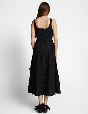 Munthe fronia dress - black side