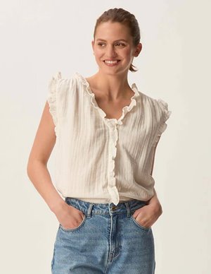 Des Petits Hauts soprano top - ecru