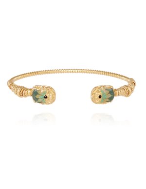 Gas Bijoux duality bracelet - green
