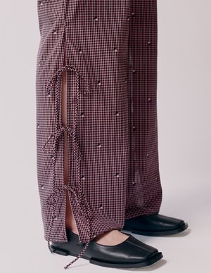 Hofmann Copenhagen mila trousers - begonia pink back