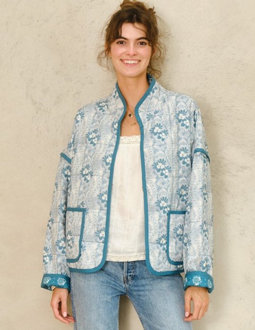 M.A.B.E APPAREL lana jacket - blue