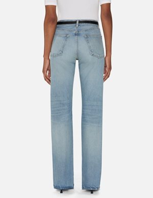 Frame Jeans the vertical jeans - laurence model