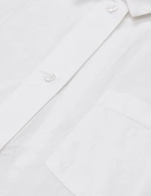 SKALL Studio edgar shirt - white model