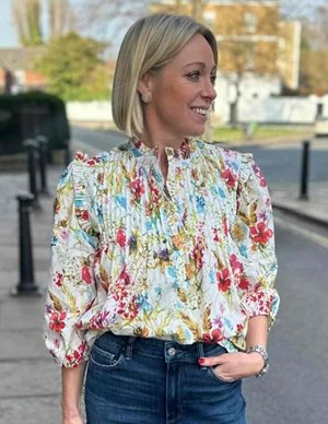 Dea Kudibal linedea blouse - blossom back